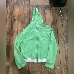 Source Unknown Mint Green Kids Zip-Up Hoodie